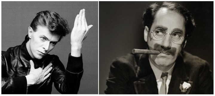 bowie and groucho